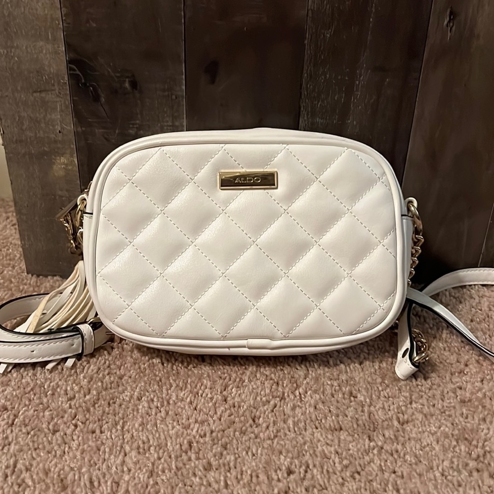 ALDO Ivory Crossbody Purse